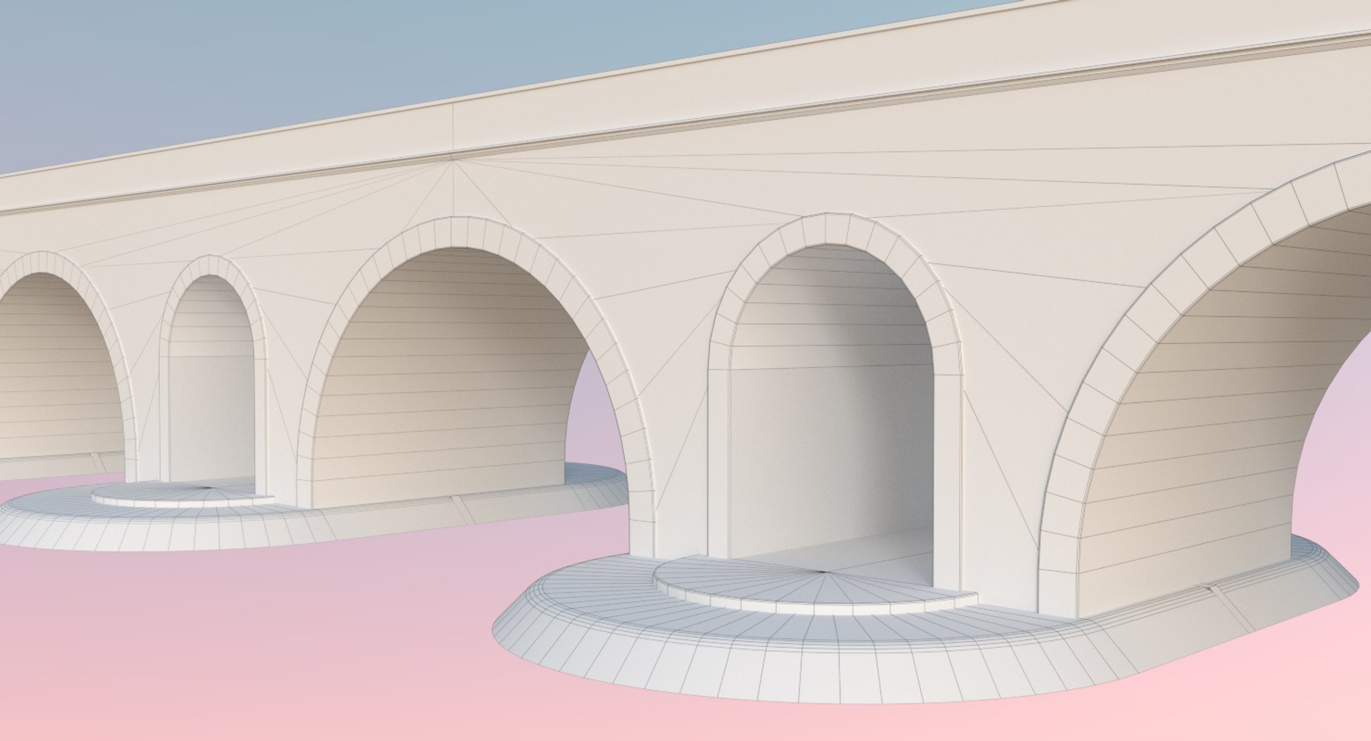 Stone bridge 7 model - TurboSquid 1173356