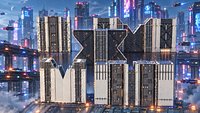 Sci-Fi Megastructure Skyscrapers
