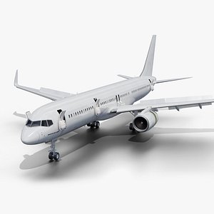 Boeing 757-200 Animated Rigged Aircraft 3D Model FBX Blender Realistic Airliner