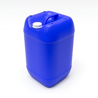25 Litre Plastic Liquid Storage Jerrycan Container