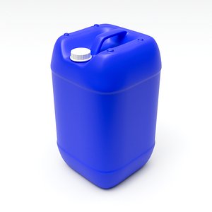 25 Litre Plastic Liquid Storage Jerrycan Container