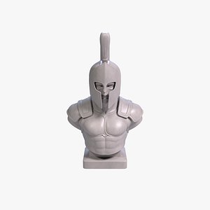 3D Achilleus Bust Sculpture 3D Print Model STL File Printable Bust model