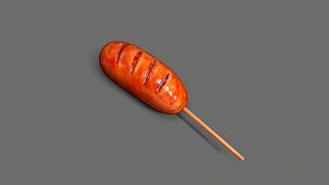hotDog food 3D model
