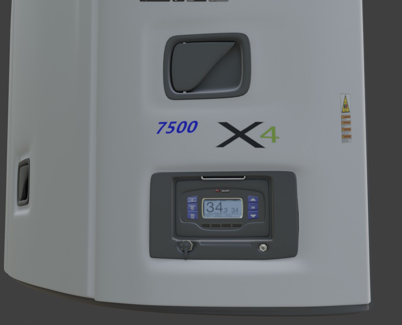 Carrier X4 7500 3D Model TurboSquid 1474077