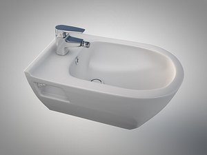 Bidet with Tap Mixer