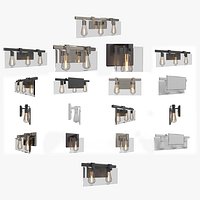 Urban Ambiance Bristol Bath Vanity Wall Light Pack