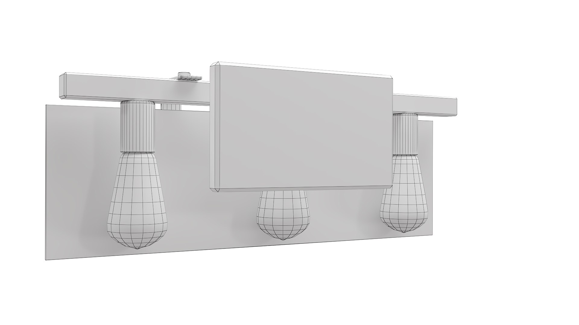 Urban Ambiance Bristol Bath Vanity Wall Light Pack Model TurboSquid
