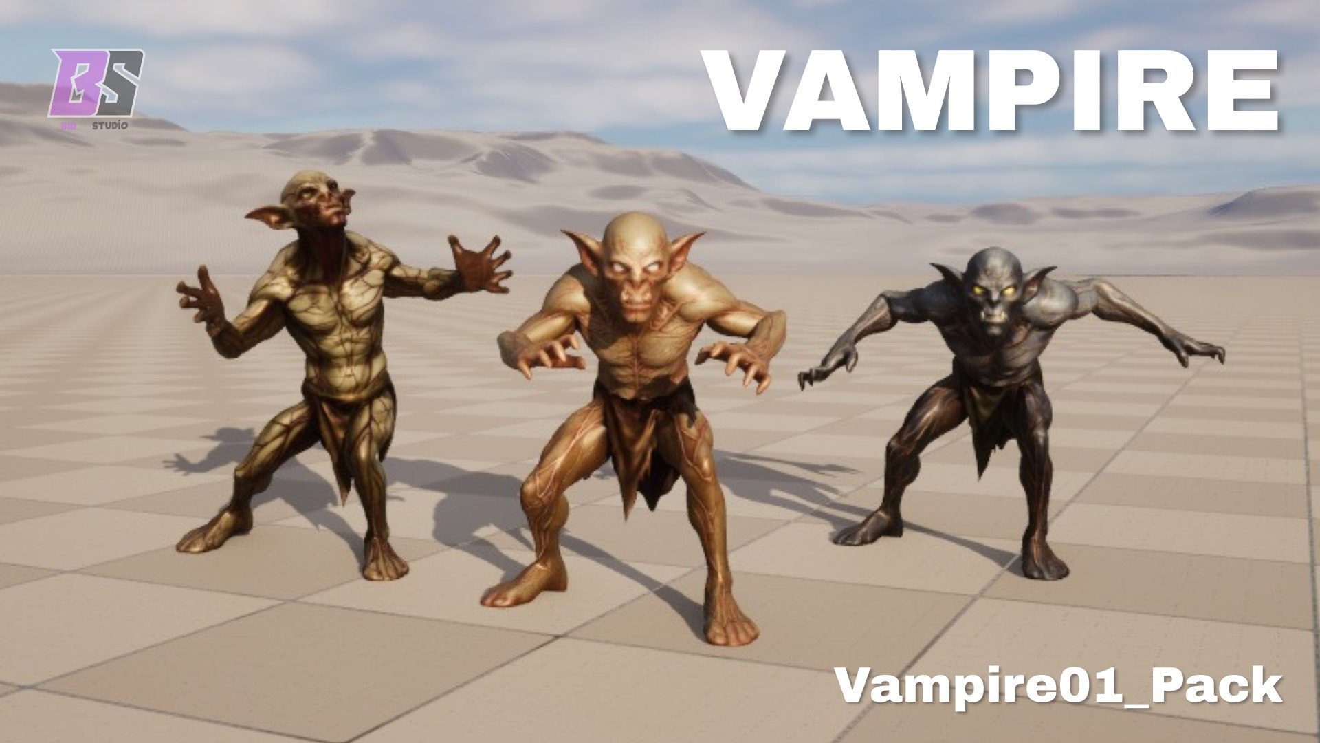 Vampire01Pack Model - TurboSquid 2519964