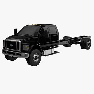 3D f-650 crew cab model