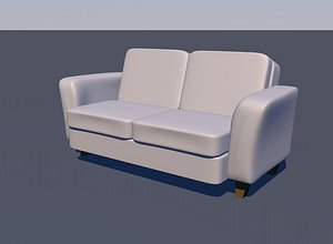 3d model couch