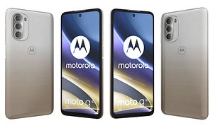 3D Motorola Moto G51 Bright Silver