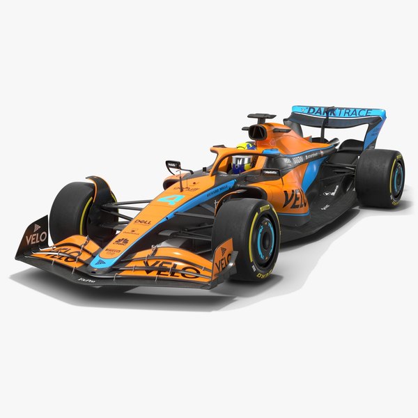 McLaren MCL36 F1 Team Season 2022 Formula 1 Race Car 3D