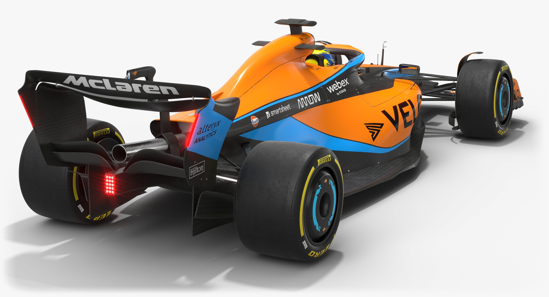 McLaren MCL36 F1 Team Temporada 2022 Fórmula 1 Carro De Corrida Modelo ...