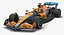 McLaren MCL36 F1 Team Season 2022 Formula 1 Race Car 3D