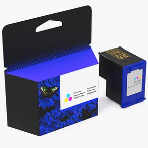 Box of Ink Cartridge Tricolor