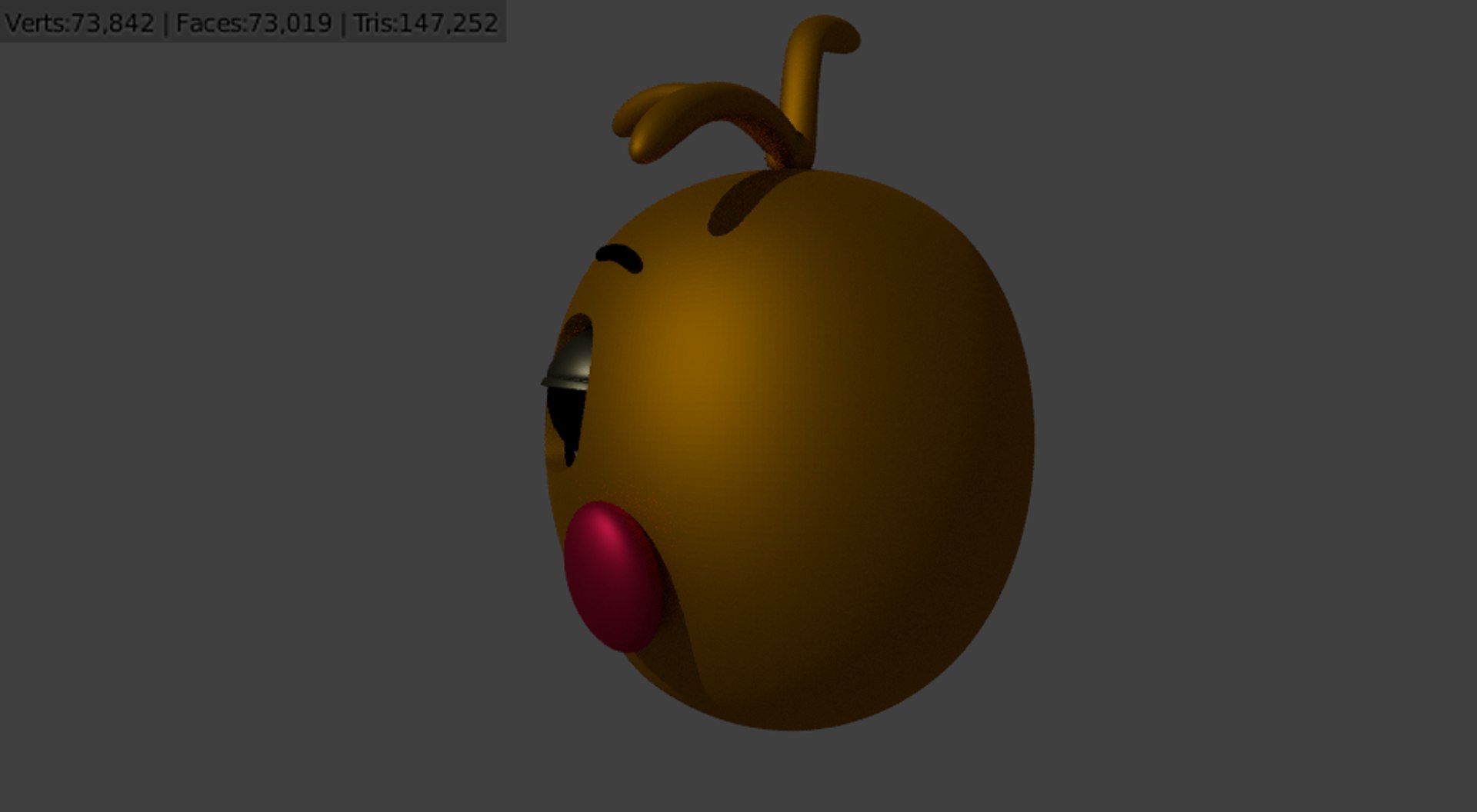 Free 3ds Model Toy Chica Head Fnaf