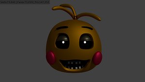 FNAF Toy Chica Head