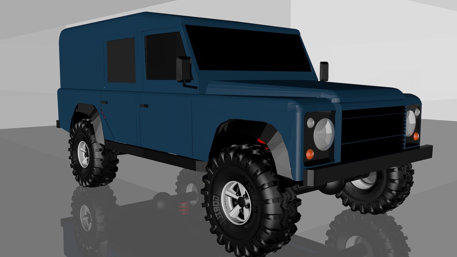 Landrover defender 110 model - TurboSquid 1211241