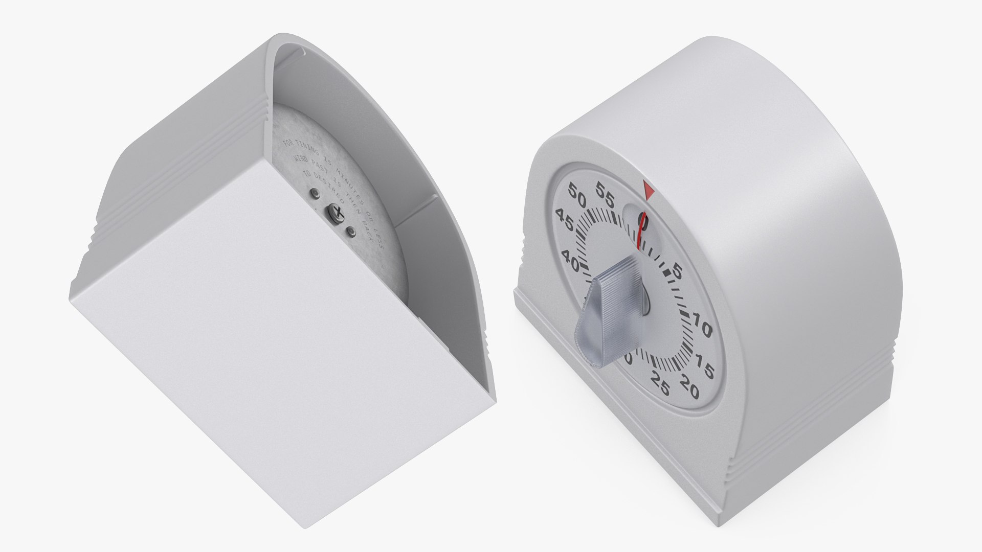 3D Kitchen Timers 2 Time Model - TurboSquid 1619146