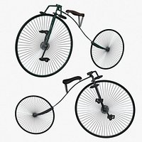 High-wheel bicycle