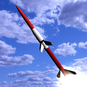 3d model astrobee rockets 200