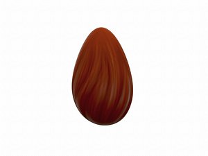 almond nut food 3D model