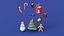 3D Christmas Icons