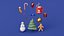 3D Christmas Icons