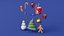 3D Christmas Icons
