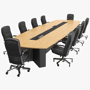 Conference Table With Chairs