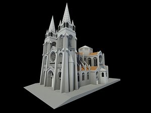 3d gothic cathedral