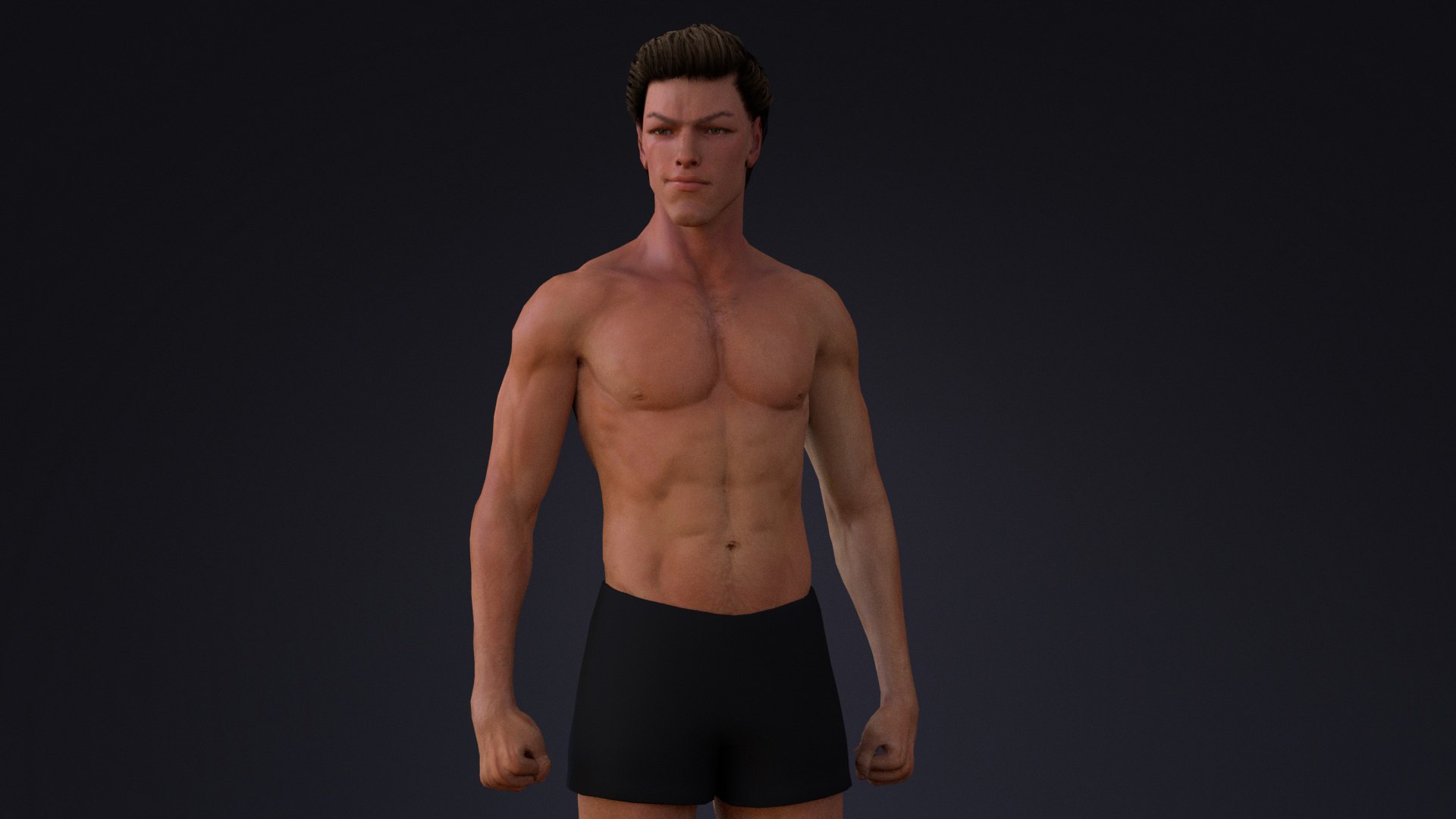 Male Base Normal 3D Model - TurboSquid 1727490