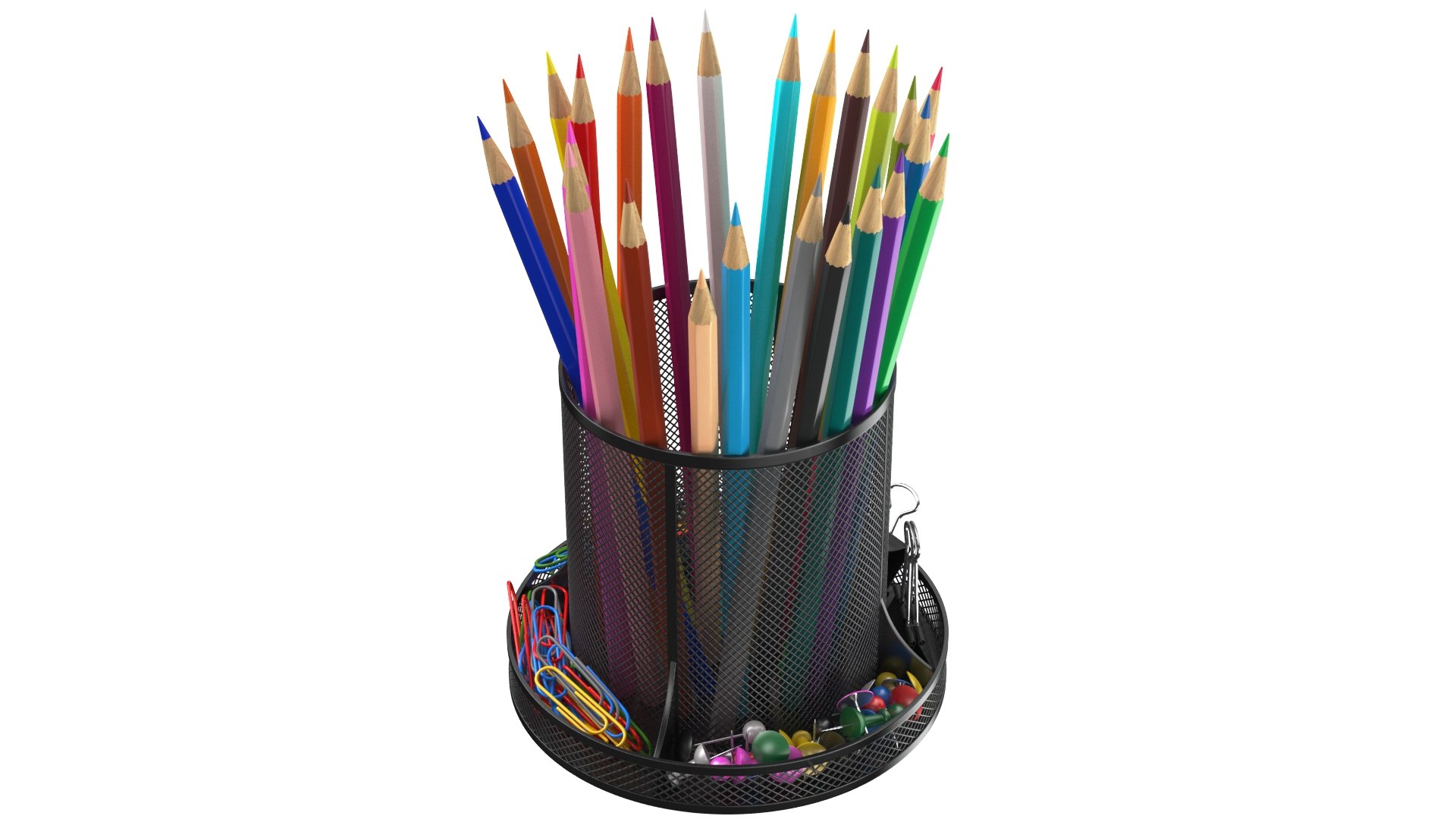 3D Multi Purpose Pen Holder TurboSquid 1973605