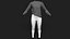 Pink Shirt with Tight Pants for UE5x All MetaHuman Body Ready Rigged Outfit