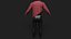 Pink Shirt with Tight Pants for UE5x All MetaHuman Body Ready Rigged Outfit