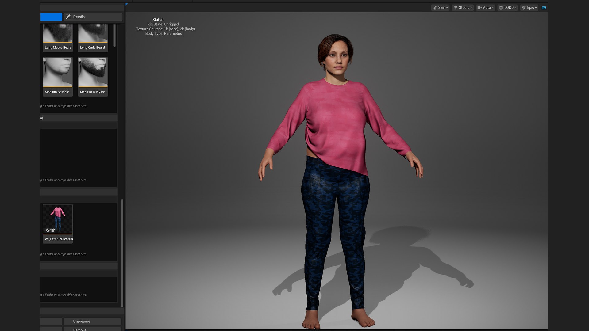 3D Pink Shirt with Tight Pants for UE5x All MetaHuman Body Ready Rigged Outfit model https://p.turbosquid.com/ts-thumb/2h/7EJ5LB/fK/dress0819/jpg/1792614269/1920x1080/fit_q87/c33a4870af60feed1418fe14112a389d72d982ad/dress0819.jpg