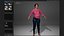 Pink Shirt with Tight Pants for UE5x All MetaHuman Body Ready Rigged Outfit