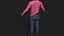 Pink Shirt with Tight Pants for UE5x All MetaHuman Body Ready Rigged Outfit