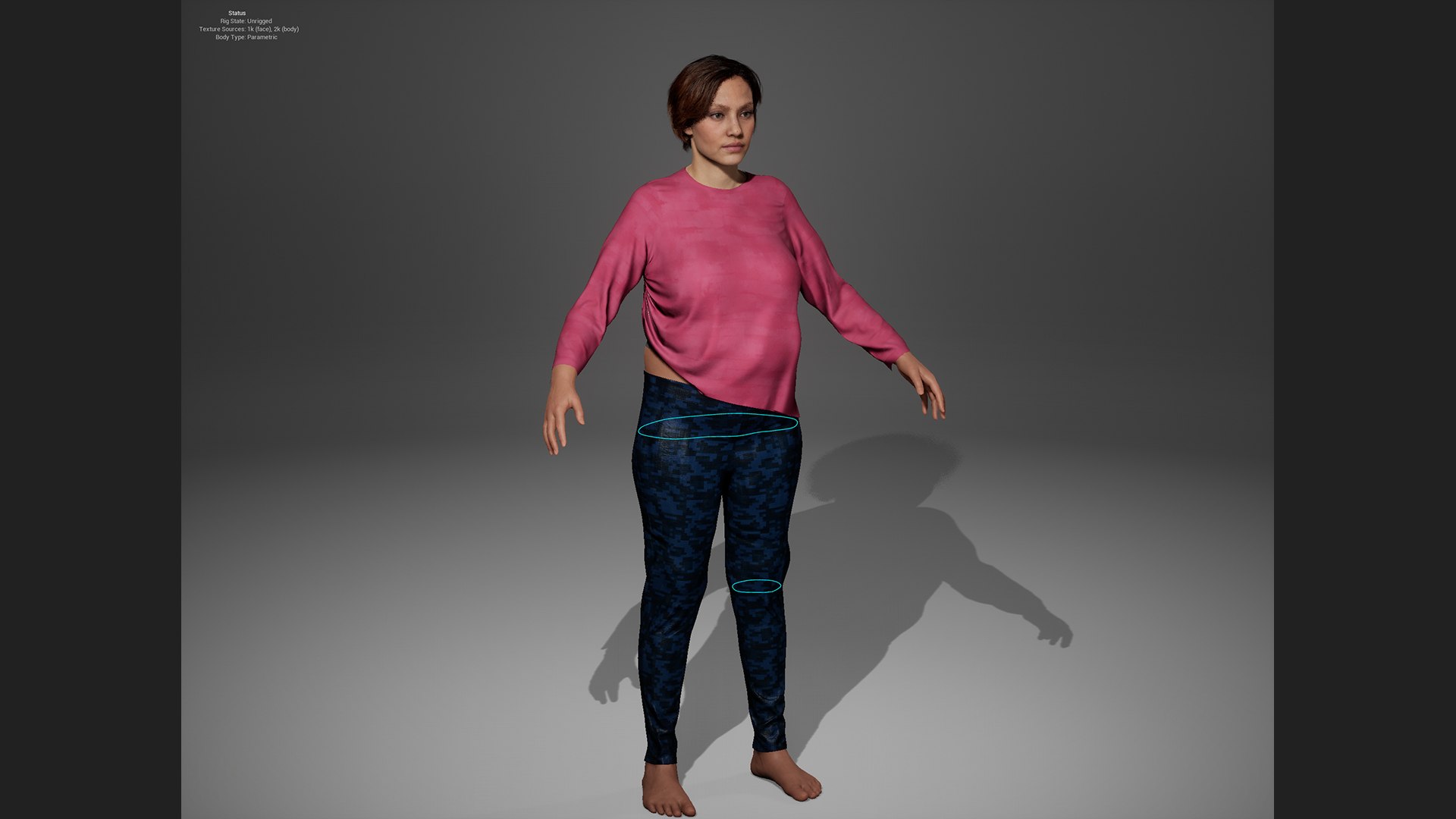 3D Pink Shirt with Tight Pants for UE5x All MetaHuman Body Ready Rigged Outfit model https://p.turbosquid.com/ts-thumb/2h/7EJ5LB/tU/dress0814/jpg/1792614274/1920x1080/fit_q87/33636e5138df8bfcadb4459ceeaa3fa207f88371/dress0814.jpg