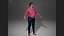 Pink Shirt with Tight Pants for UE5x All MetaHuman Body Ready Rigged Outfit