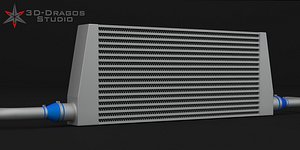 cooler intercooler car-intercooler 3d model
