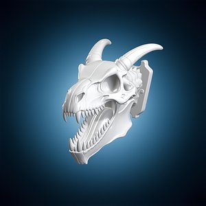 3D Dragon Jaw Mount 3D Print Model