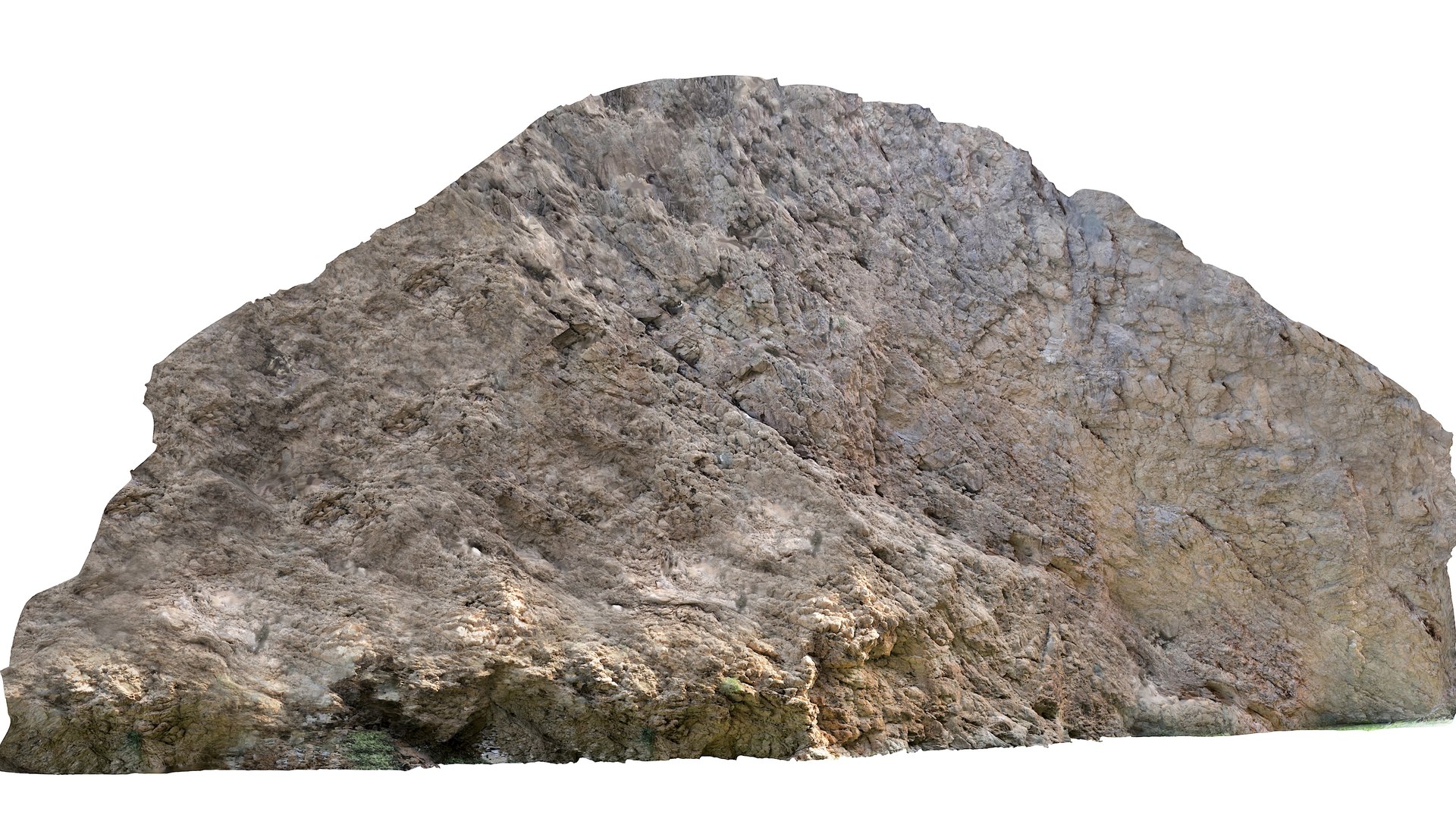 3D Rock Wall Model - TurboSquid 2200504