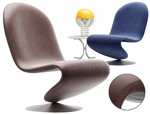 3D 123 lounge chair verpan