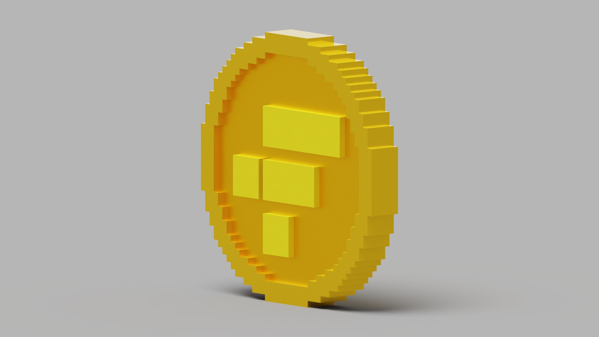 FTX Token Coin 3D - TurboSquid 1886370