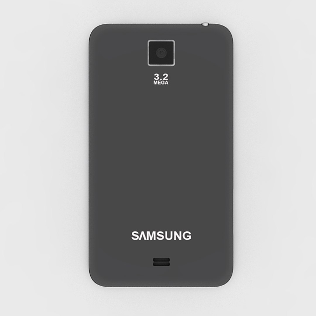 Samsung Star Ii Duos 3d Model