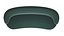 New Moon Sofa Vladimir Kagan curved sofa
