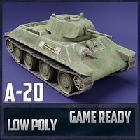A-20 USSR Toon Tank *Big*