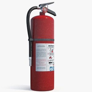 extinguisher modeled pbr 3D model