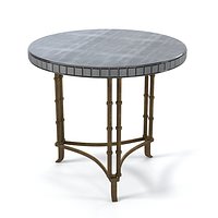 Du Bout Du Monde Round Table MIrror
